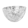 Pinwheel cut crystal bowl cut