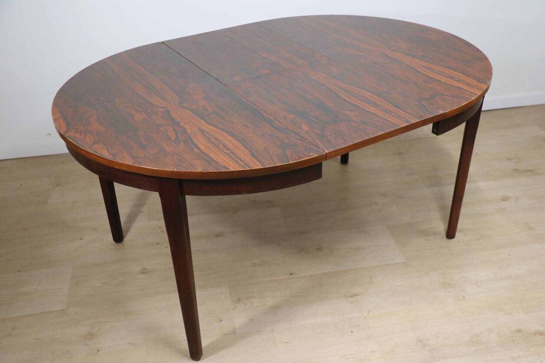 Vintage extendable rosewood dining table, 1960s