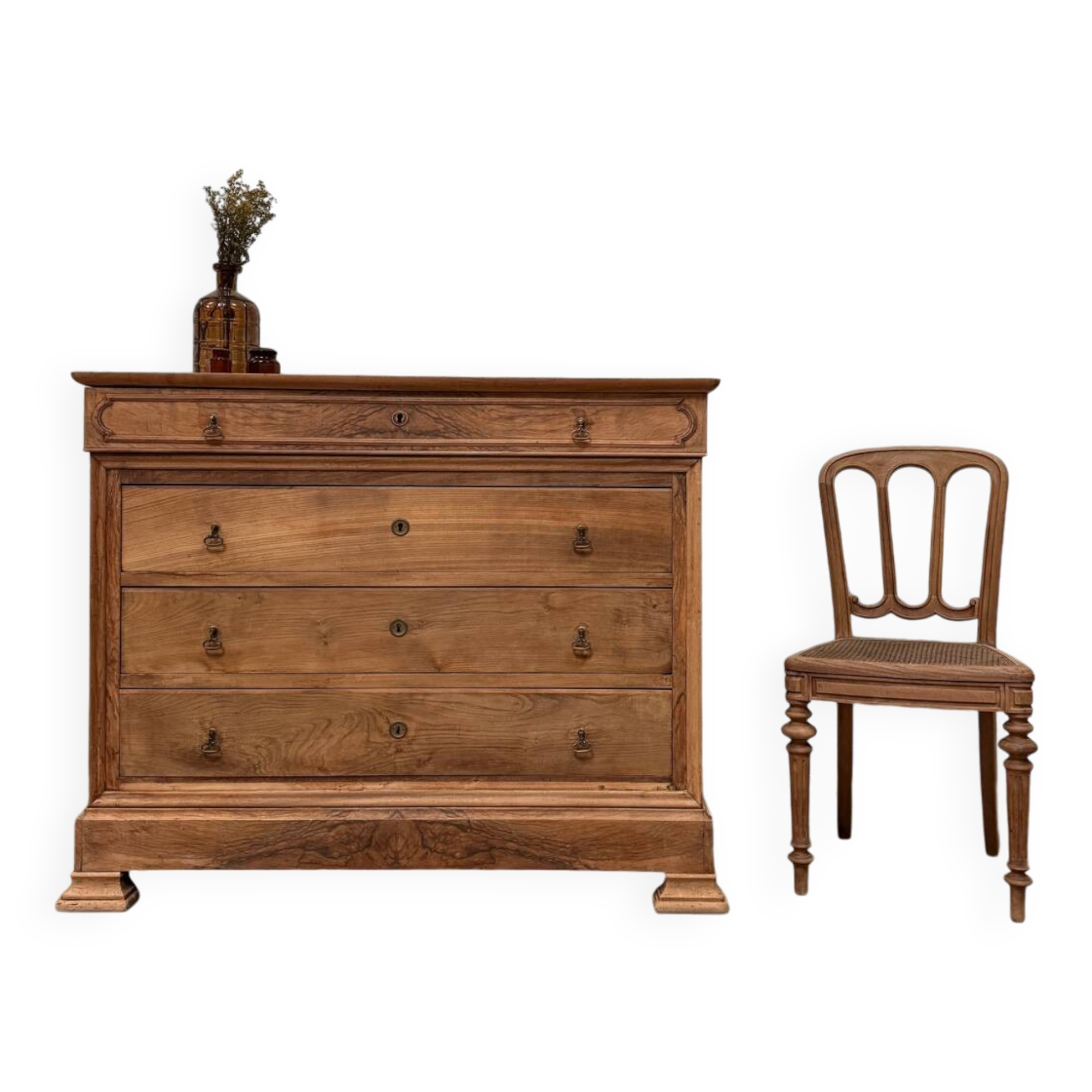 Renovated Louis-Philippe chest of drawers