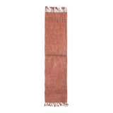 Cinnamon Turkish Pattern Kilim Runner Rug, 64x267 Cm