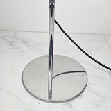 Table Lamp in Chrome And White Acrylic Diffuser, Italy 1970's