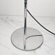 Table Lamp in Chrome And White Acrylic Diffuser, Italy 1970's