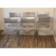 Series of 6 chairs design model Nuova X Line Omli for Magis 1970