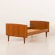 Vintage teak child bed, 1960s