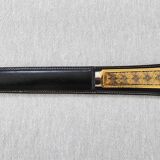 Metal paper cut in its case 1950