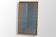 mirror in gold stucco of dimension 130x76cm
