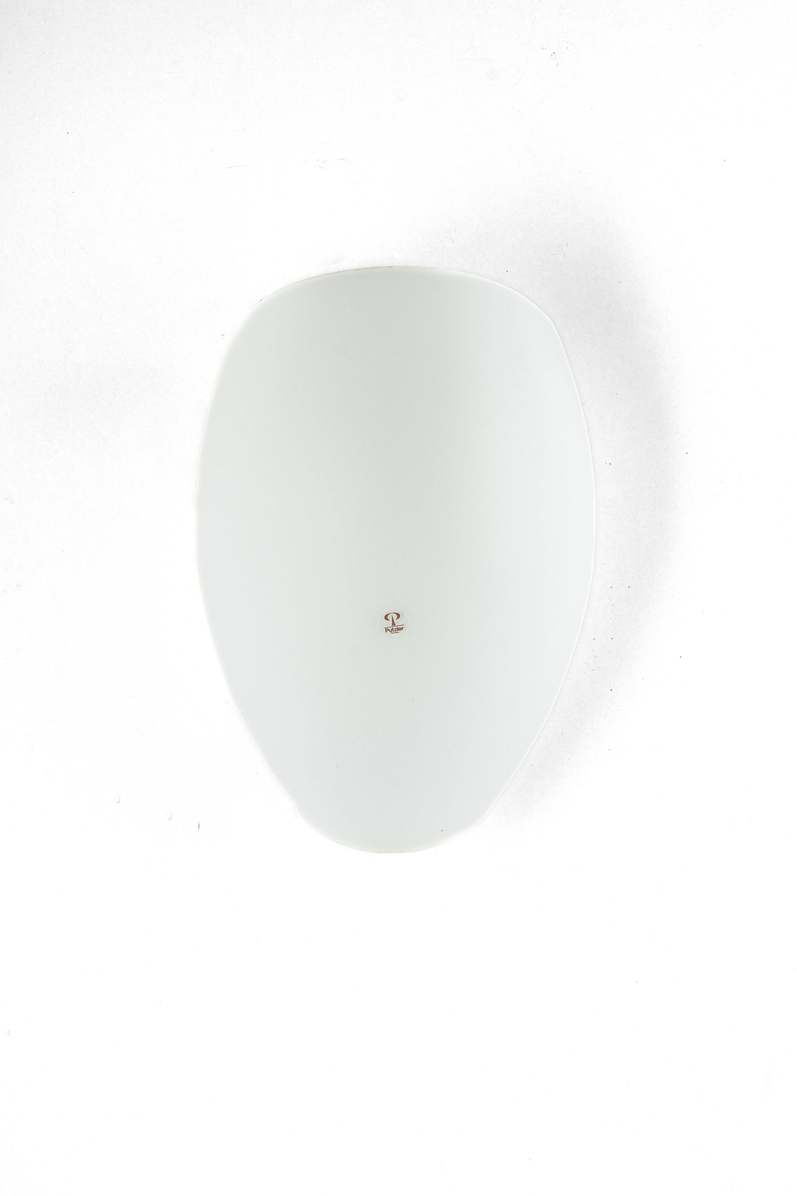 Pair of opaline glass wall sconces by Peill & Putzler, Germany