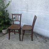 Pair of Luterma bistro chairs