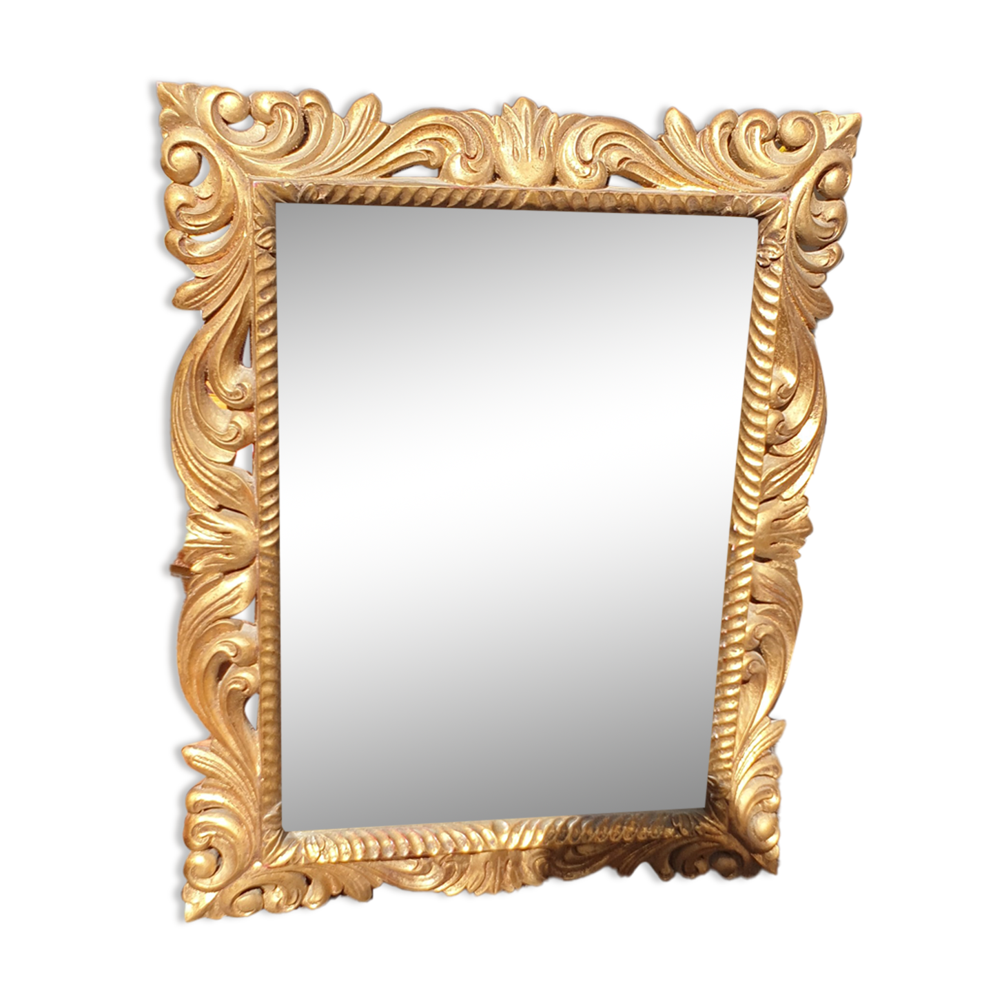 Classic golden neo mirror