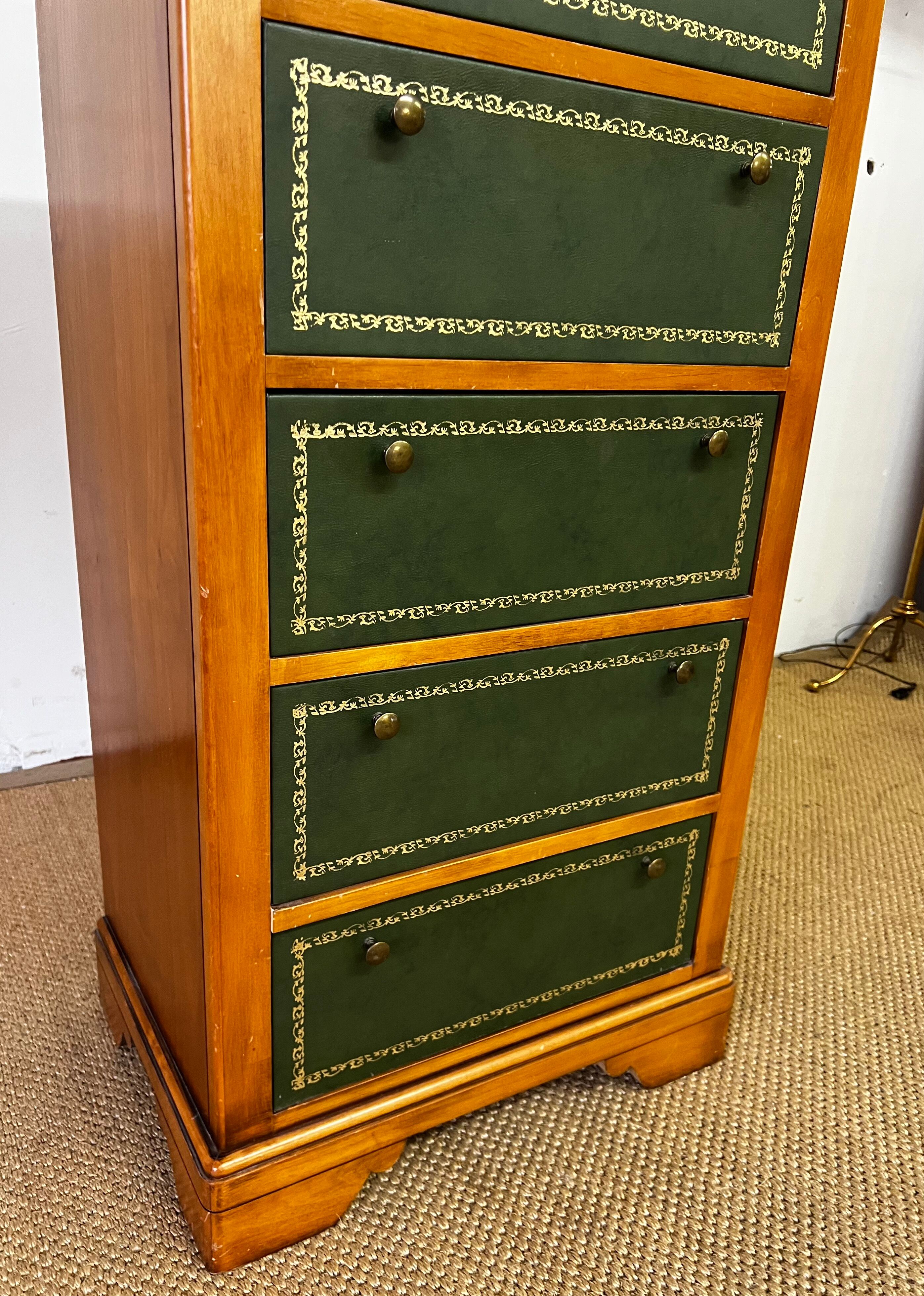 Notary furniture Louis Philippe style cherry wood