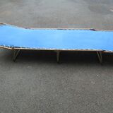 Camp bed, vintage relax, Lafuma foldable extra bed