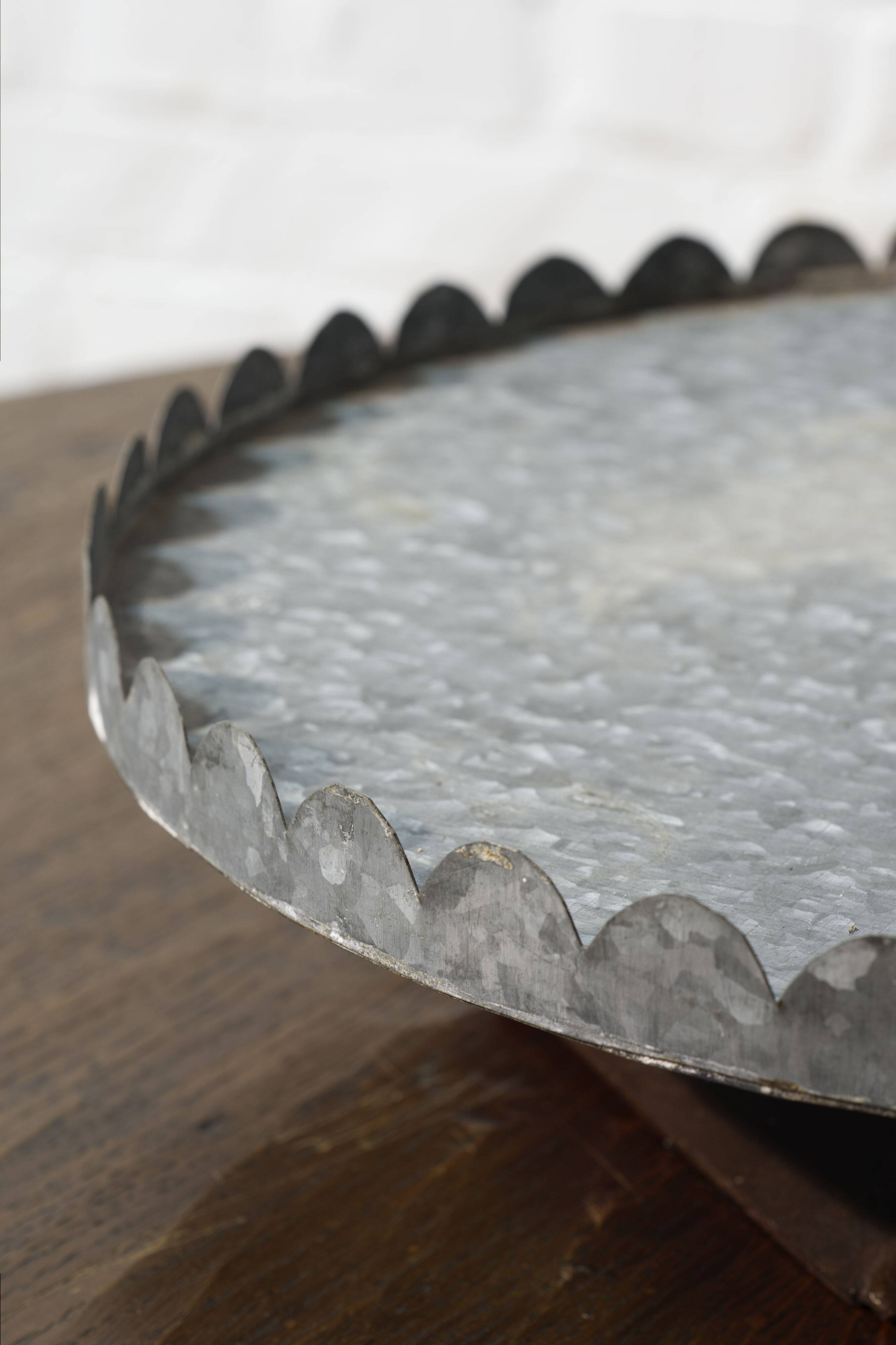 Vintage handmade serving stand