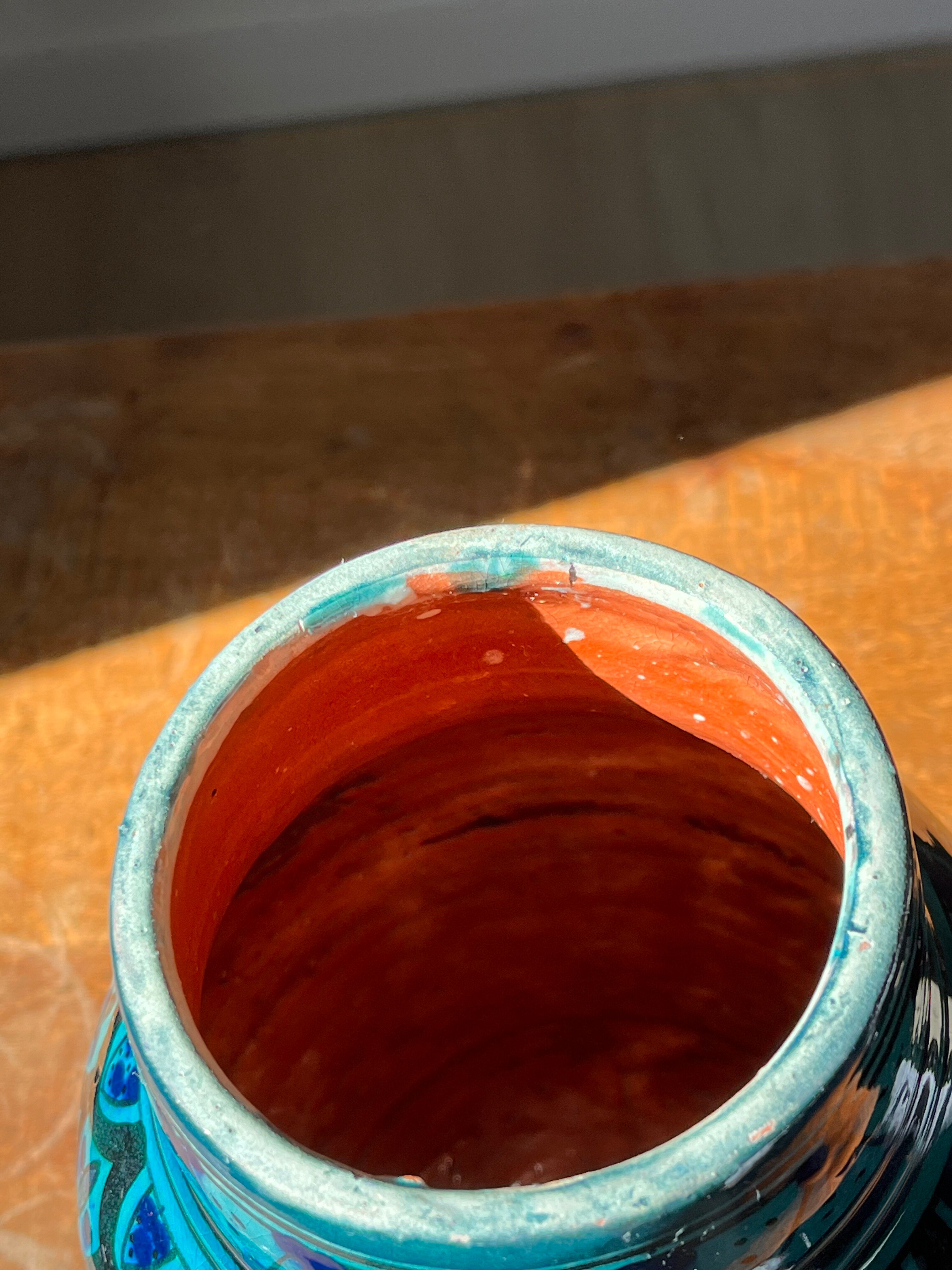 Oriental ceramic vase
