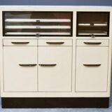 Furniture business in dentist painted plate 1950