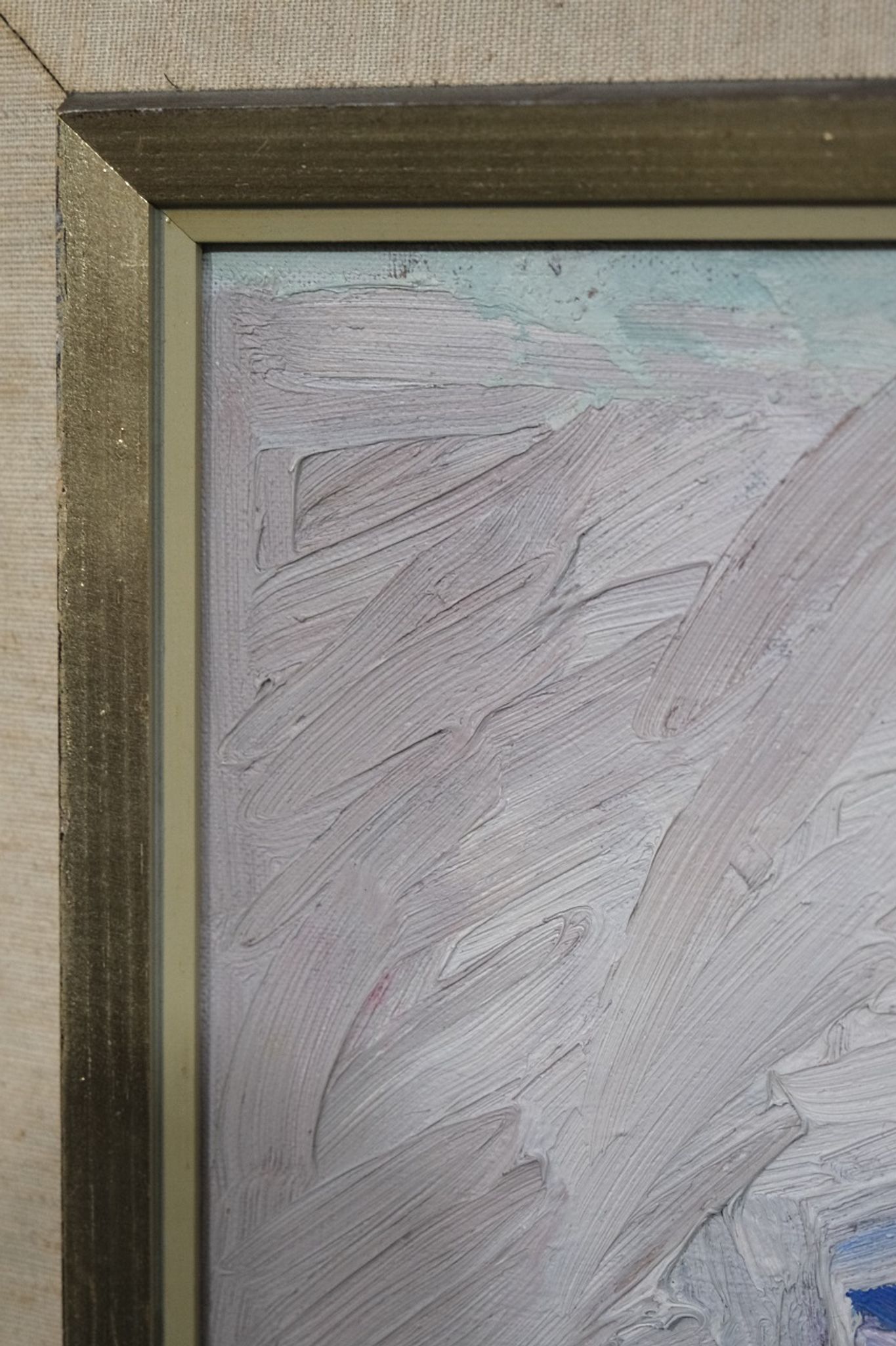 Viktor Rasmussen (1922-2004), Scandinavian Still Life Oil Painting, 1970s, Oil On Canvas