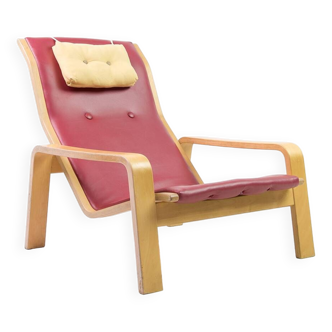 llmari Lappalainen for Asko vintage chair model 'Pulkka'