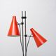 Mid-century spot floor lamp, designed by Josef Hurka, 1960’s