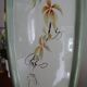 Earthenware column KG Lunéville vine leaves Art Nouveau 1920 - 81.5 cm
