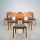 Ensemble 6 chaises danoises de Niels Koefoed