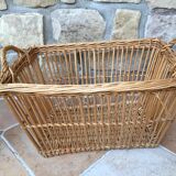 Old wicker pan