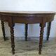 Old half moon table/console