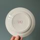 Set of 4 flat plates "Vega" U&C Sarreguemines