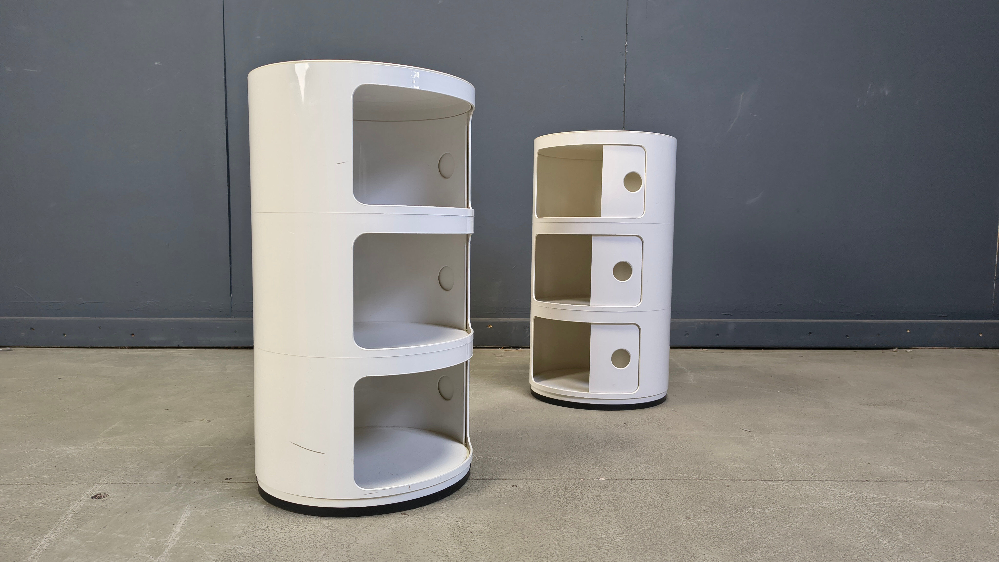 Pair of cabinets by Anna Castelli Ferrieri for Kartell, 1960s - Italy