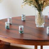 Table à manger ronde en palissandre - Années 60