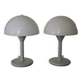 Paire de mini lampes champignon Aluminor