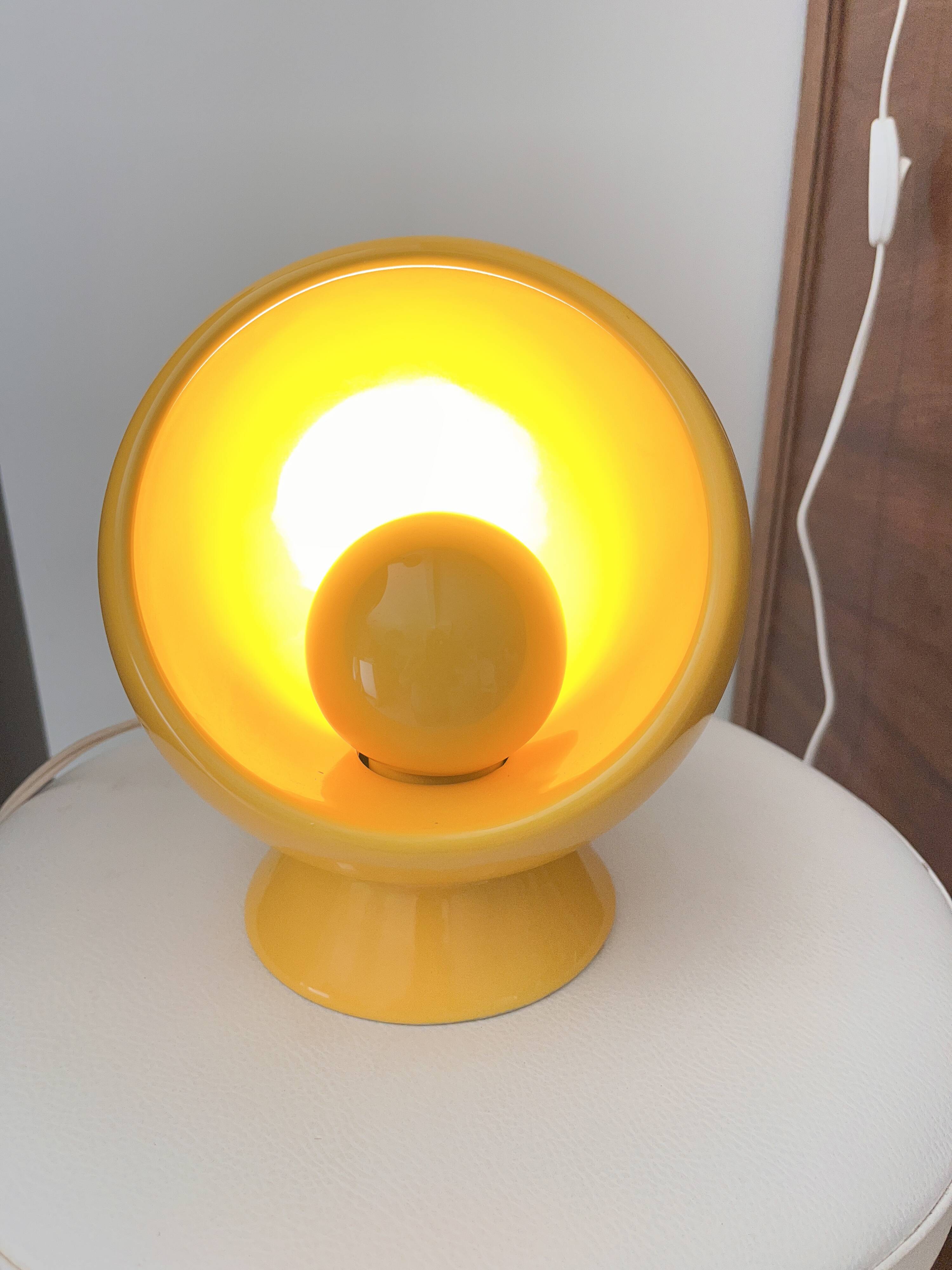 SC3 ceramic lamp designed by Marcello Cuneo, 1960.