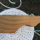 Wooden wall shelf