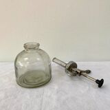 Ancien vaporisateur en verre