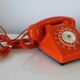 Téléphone Socotel S63 orange 1973