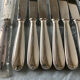 12 Christofle cheese knives