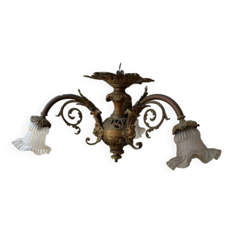Bronze ceiling light