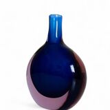 Murano Glass Large Bottle by Flavio Poli for Seguso Vetri D´Arte, Italy, 1960s