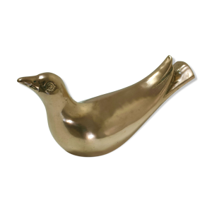 colombe oiseau laiton
