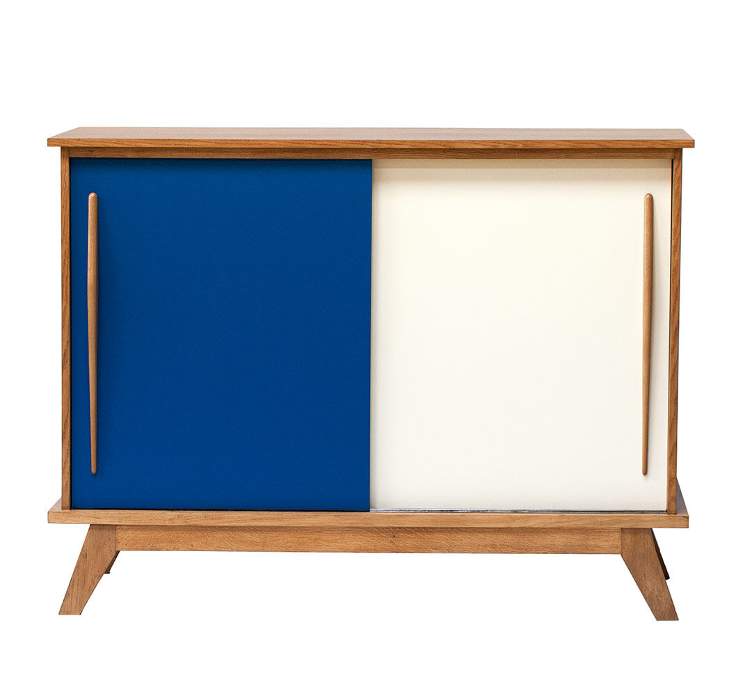 Vintage 50s oak sideboard