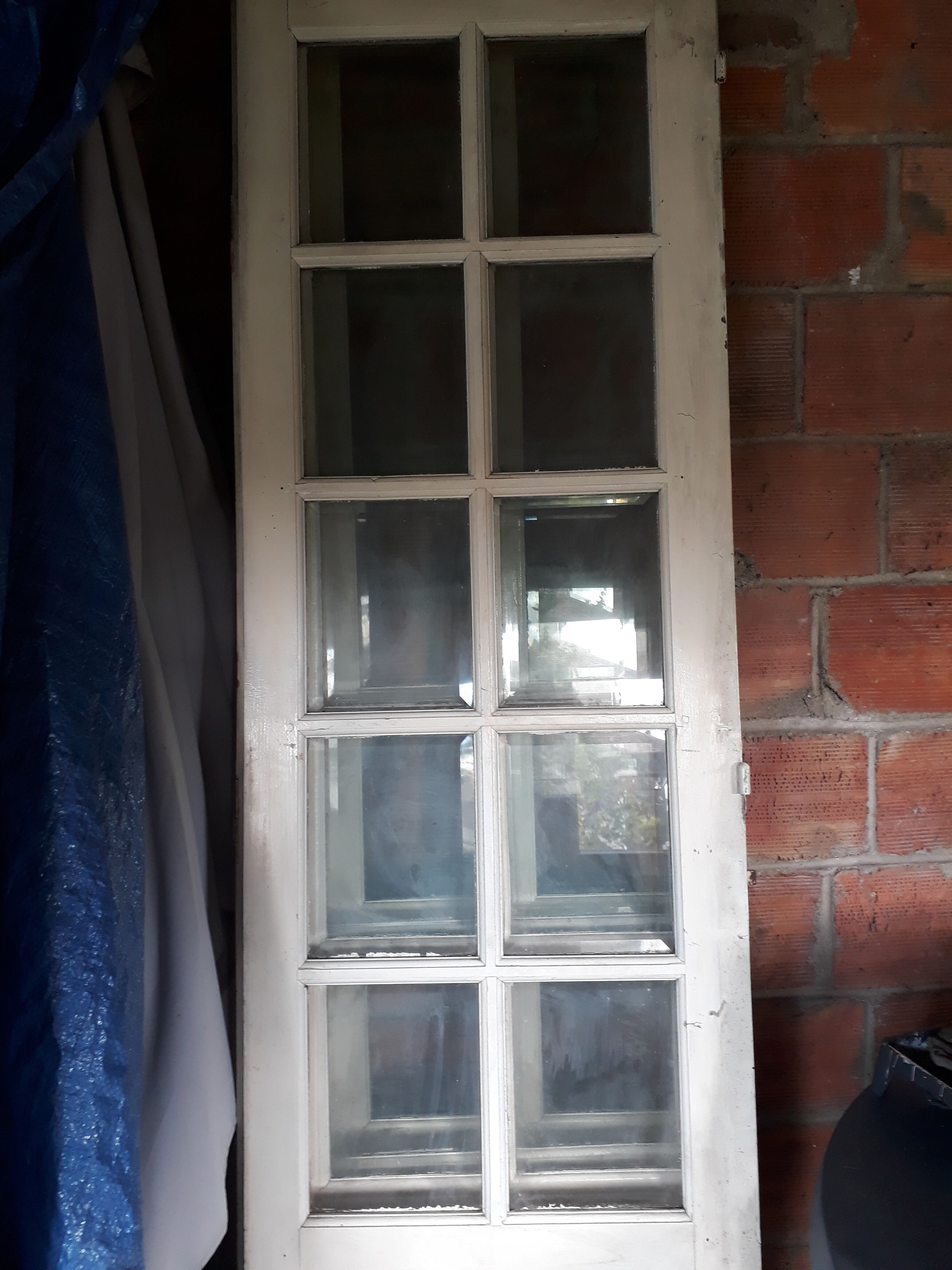 Series of 4 glass doors