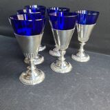 Box of 6 overlay liqueur glasses - Bristol