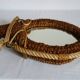 Old  rope mirror 50s/60s