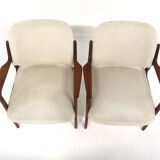 Set of 2 "Dodus" armchairs, Bröderna Andersson, Sweden, 1960