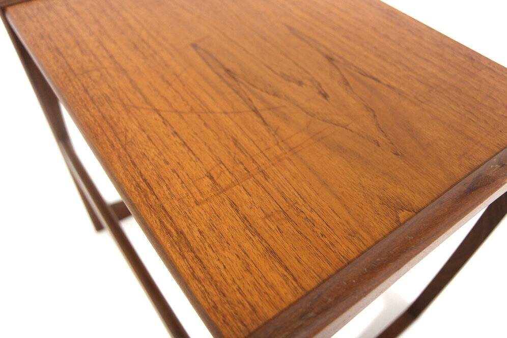 Table d'appoint scandinave en teck, Suède, 1960
