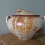 Puisaye stoneware soup tureen