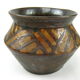 Sandstone vase with brown glaze, Charles Greber