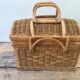 Ancien panier malle années 70 vintage