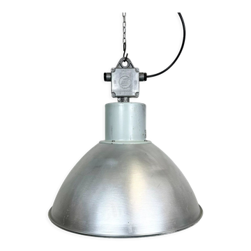 Industrial aluminium pendant light from Elektrosvit, 1960s