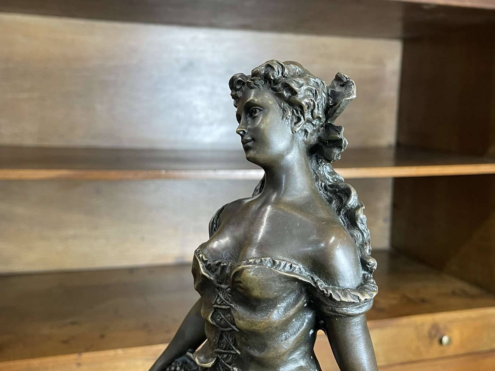 20th century bronze sculpture by Hippolyte François Moreau