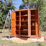 Art Deco cabinetmaker's wardrobe