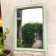 Mirror Louis Philippe patina green water